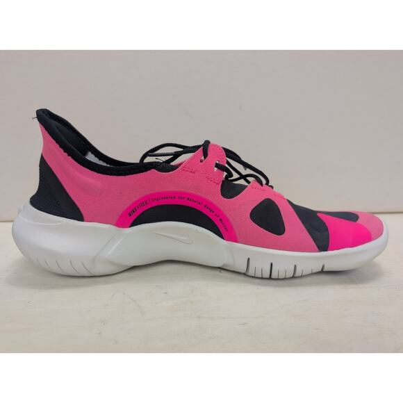 Nike Free RN 5.0 2019 Shoes Mens Size 11 Pink Black White Running AQ1289-601 - Picture 3 of 9